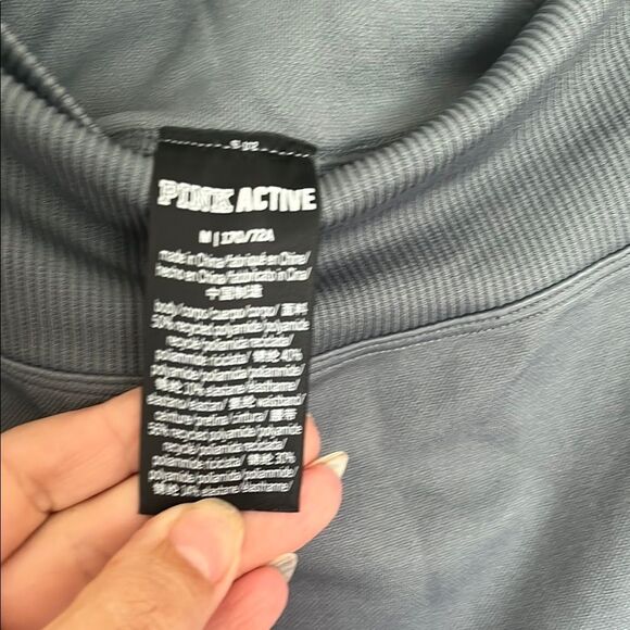 PINK Victoria's Secret Women’s Charcoal Leggings Size Medium - Picture 4 of 5